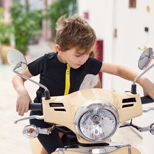 Mini Nod Boys Shirt Size 6 Short Sleeves Black Yellow Pockets